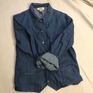 Talbots Denim Jean Jacket